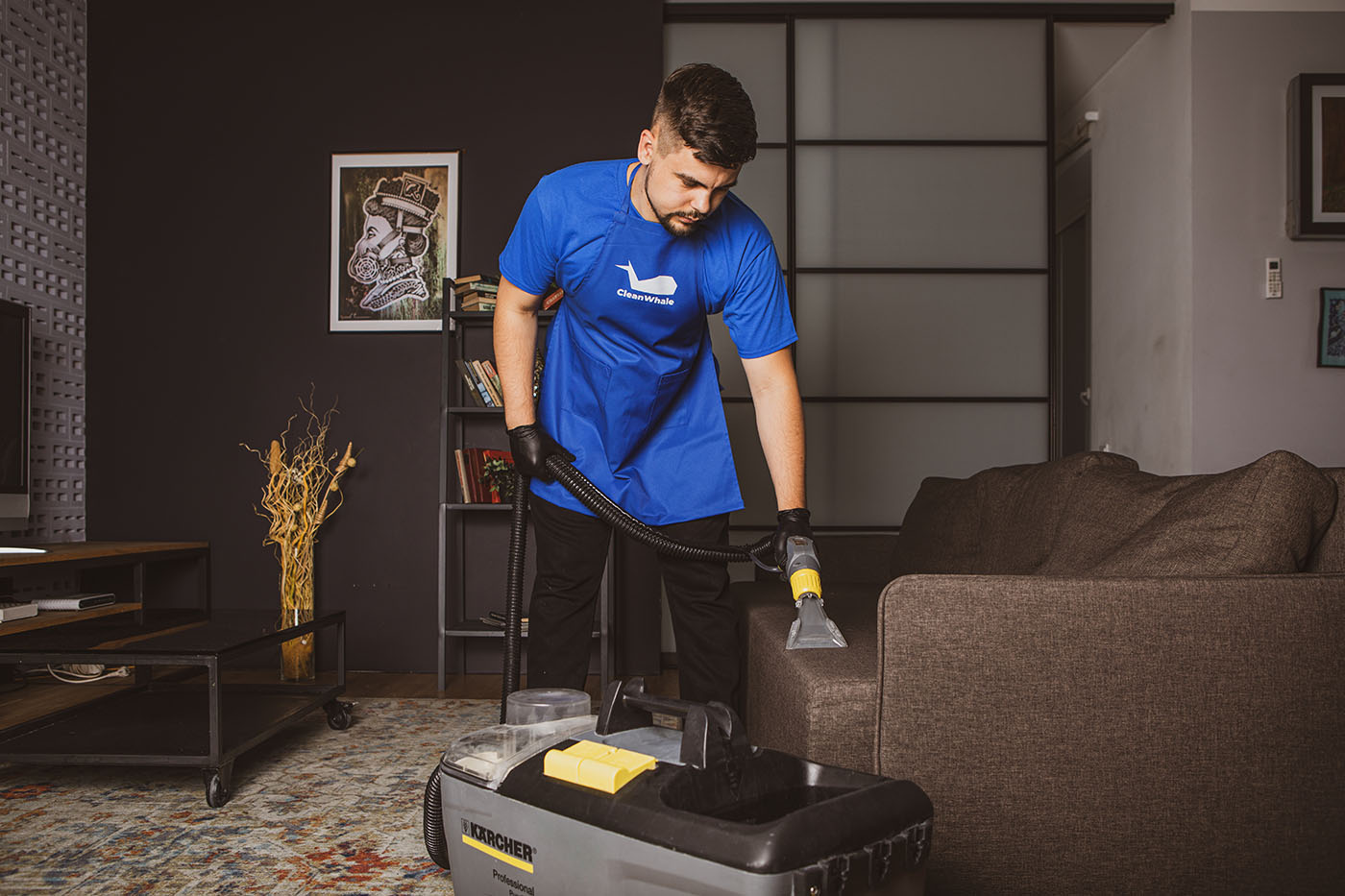 Sectional Sofa Cleaning (4-seat)